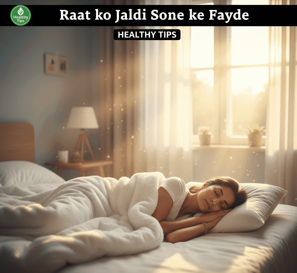 Raat ko Jaldi Sone ke Fayde aur Gehri Neend ke Upay