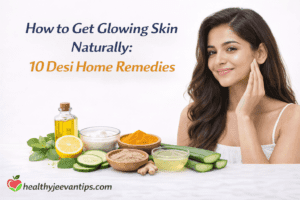 How to Get Glowing Skin Naturally Hindi