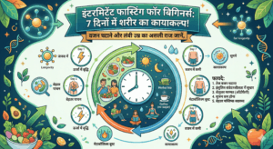 Intermittent Fasting for Beginners 16:8 Method Guide Hindi - Healthy Jeevan Tips