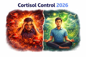 Cortisol Control 2026 Reset impact on body and mind stress hormone research Healthy Jeevan Tips