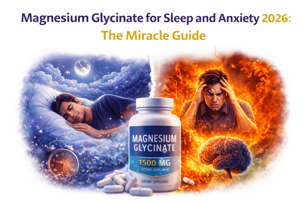 Magnesium Glycinate for Sleep and Anxiety के फायदे और इस्तेमाल का सही तरीका 2026