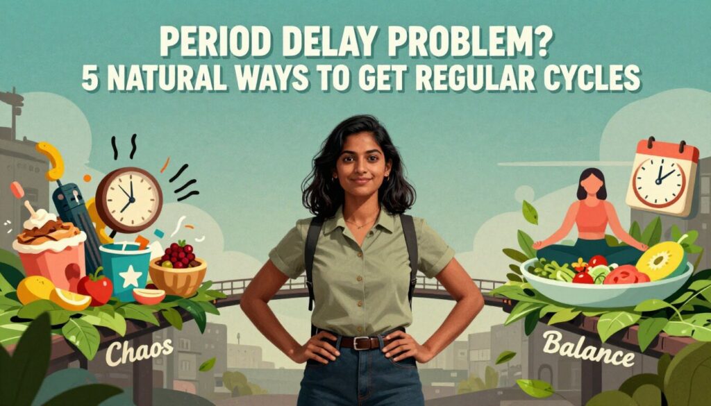 Natural treatment for irregular periods and hormonal balance guide for women Healthy Jeevan Tips